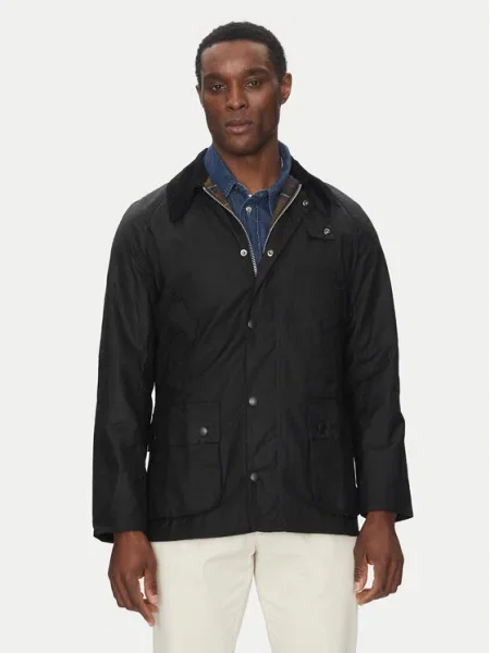 Barbour Преходно яке Ashby Tailored Fit черен