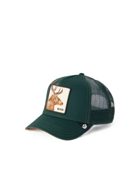 GOORIN Bros. Șapcă Over the Line Buck crem / ombră / verde pin negru