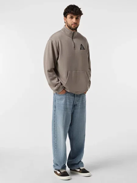 Кофта Vans MTE Peak Quarter Zip бавовна/поліестер сірий
