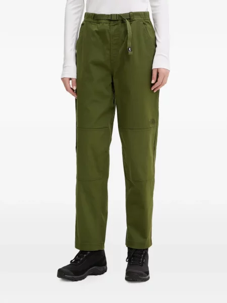 Cu centură pantaloni The North Face verde