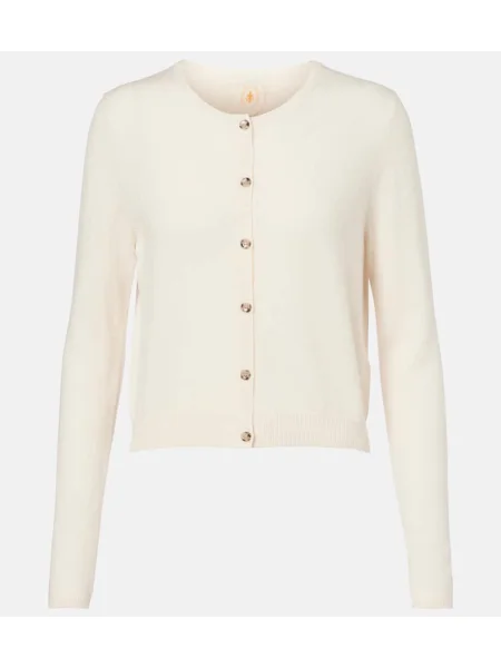 Vuneni kardigan Jardin Des Orangers bijela