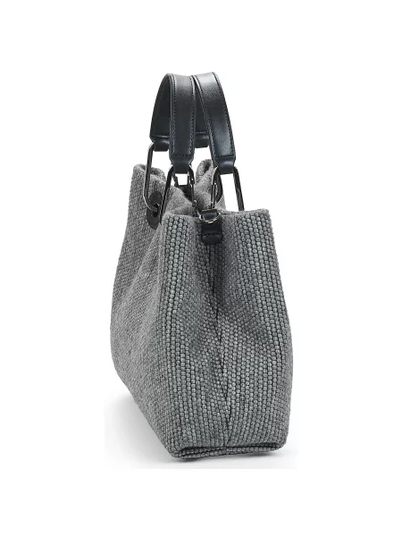 Crossbody kabelka Emporio Armani sivá