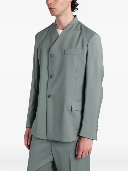 Sacou Costumein asimetric verde