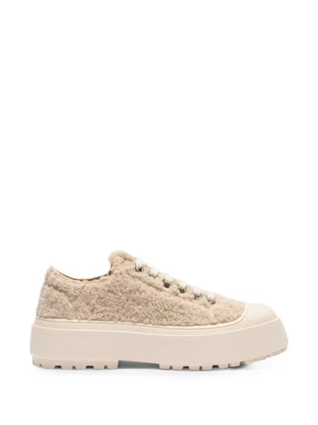 Sneakerși Casadei cu blană