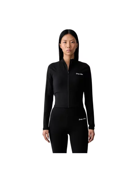 Bluza rozpinana Sporty And Rich czarna