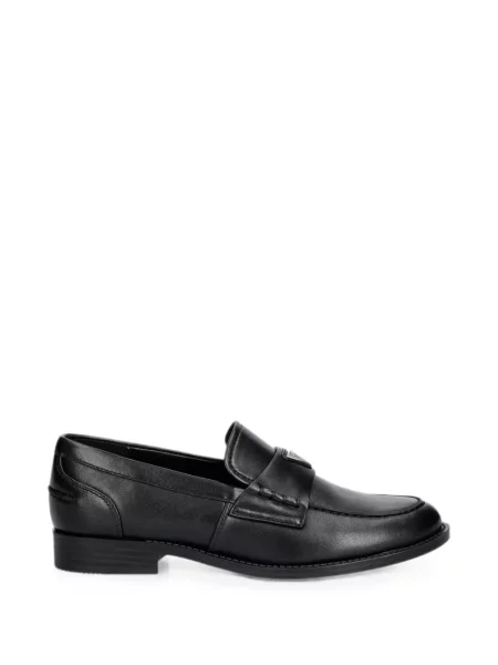 Pantofi loafer Guess cu autograf negru