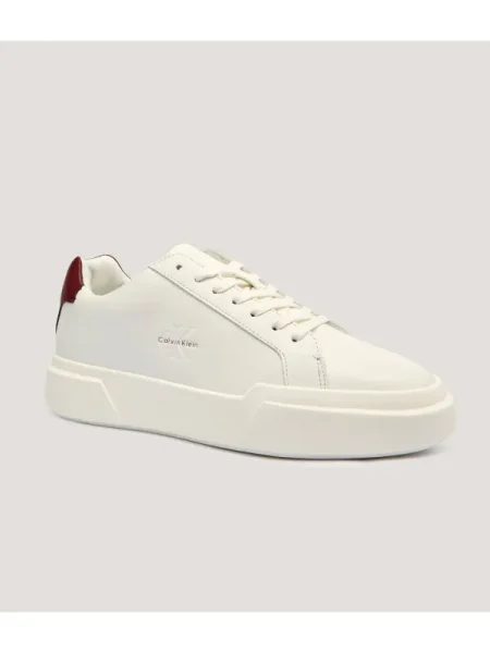 Calvin Klein Teniși din piele alb
