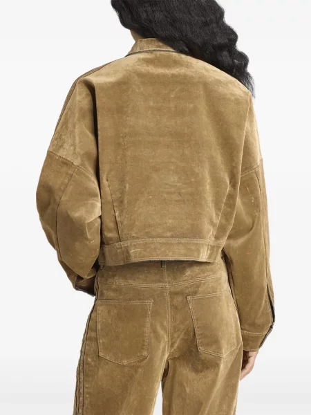 Aksamitne sneakersy Adidas Samba szare