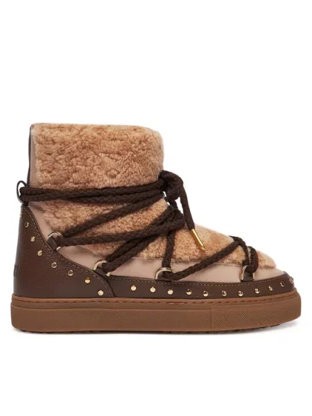 Дутики Inuikii бежевые