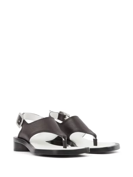 Sandale Mm6 Maison Margiela din piele maro