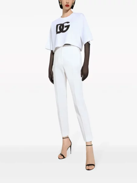 Kelnės Dolce & Gabbana balta