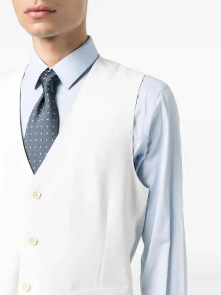 Costum Lardini de lână de costum alb