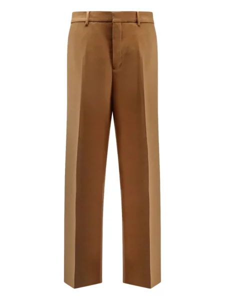 Pantaloni chino Ami Paris maro