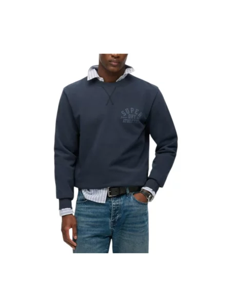 Bluza sportowa Superdry niebieska