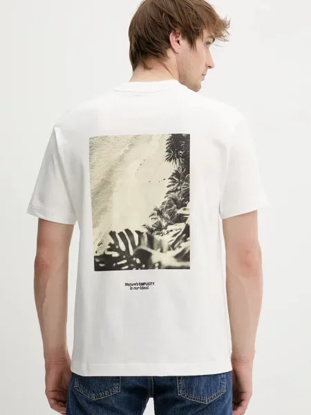 Kratka majica Marc O'Polo bež