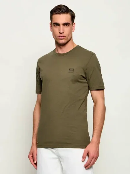 BOSS ORANGE Tricou Tales | Relaxed fit portocaliu