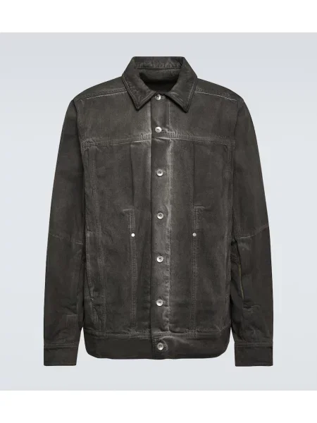 Džínová bunda Rick Owens černá