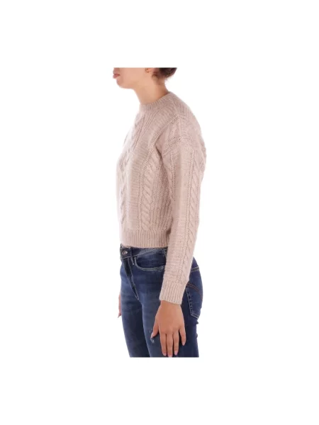 Sweter Max Mara Studio wełniany beżowy