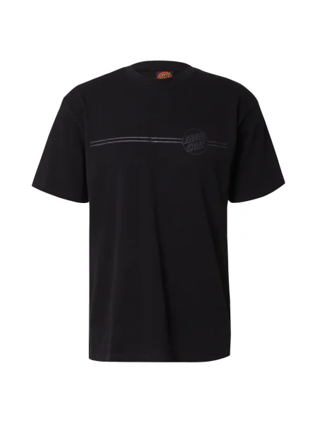 Santa Cruz Tricou gri închis negru