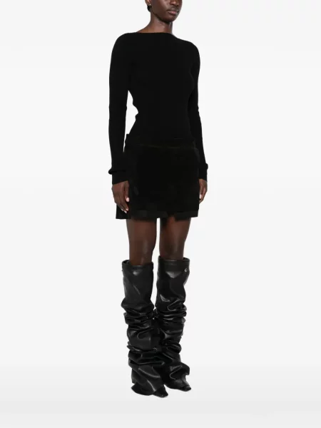 Top Rick Owens tricotate negru