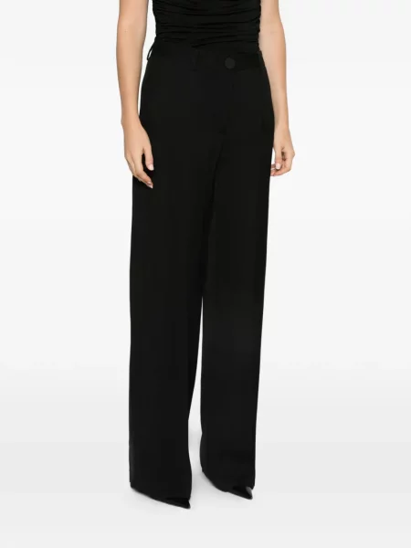 Pantaloni Babylone Paris cu autograf negru