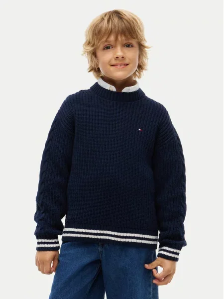 Tommy Hilfiger Пуловер Тъмносин