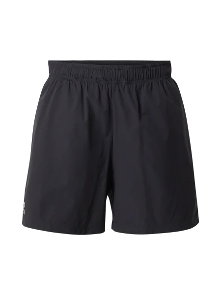 Běžecké šortky On 5" Core black černé