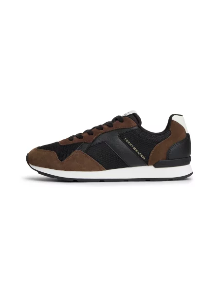 Sneakerși Tommy Hilfiger negru