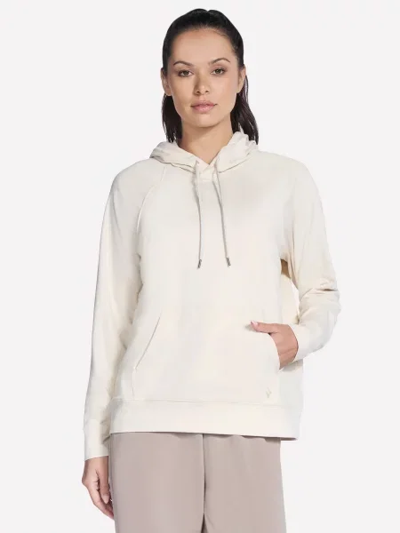 Худи Skechers из спандекса серое