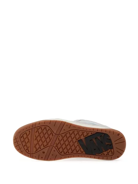 Sneakerși Vans din piele de căprioară cu dungi alb
