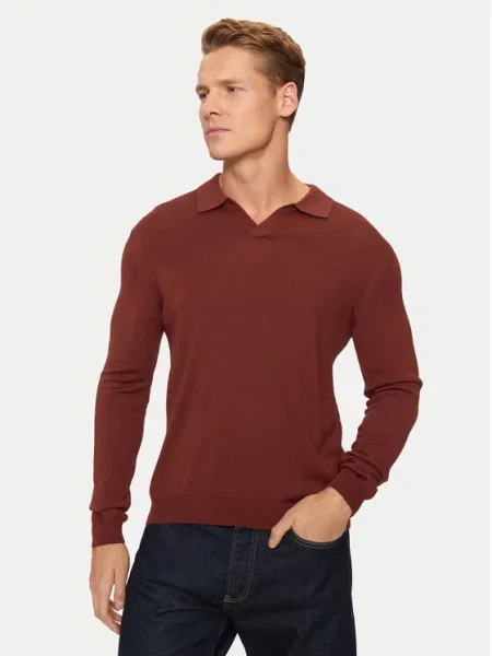 Pulover Sisley rdeča