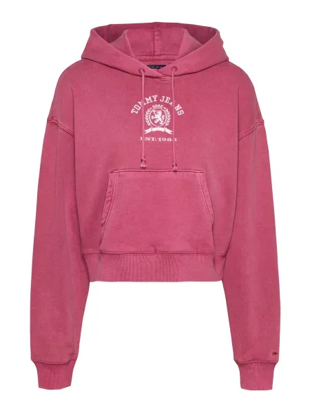 Megztinis Tommy Jeans rožinė