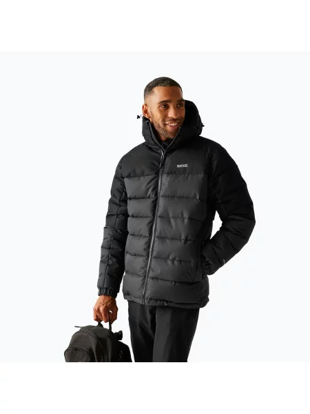 Мъжко подплатено яке REGATTA Aldthron ash/black черно