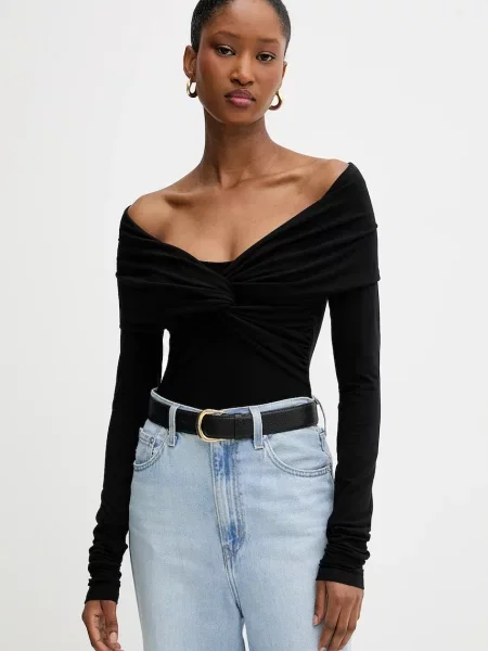 La Mania body uni FOLD negru