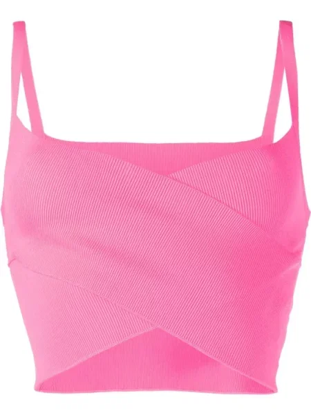 Cropp top Msgm cu bretele roz