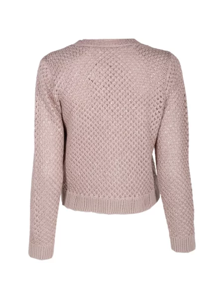 Cardigan L'agence cu paiete roz