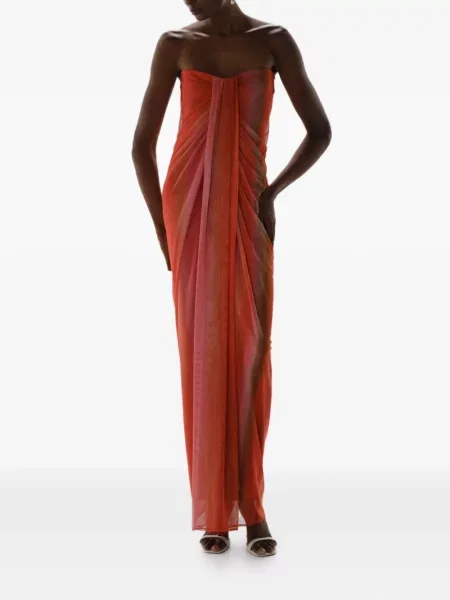 Rochie maxi Baobab roșu