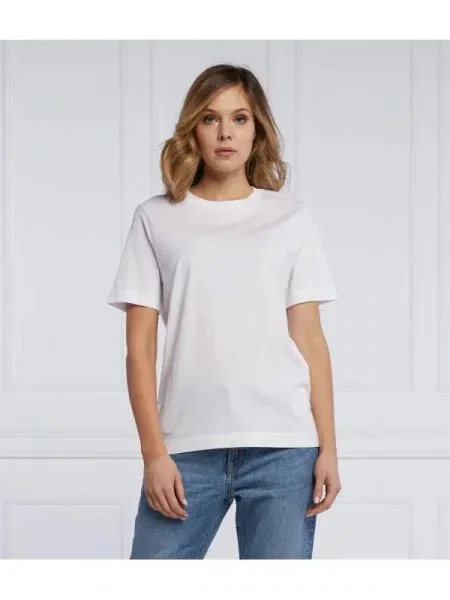 BOSS BLACK póló ecosa | relaxed fit fehér