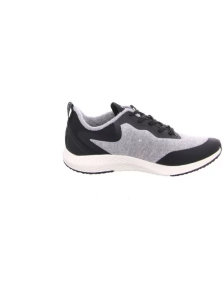Sneakersy Tamaris sznurowane szare