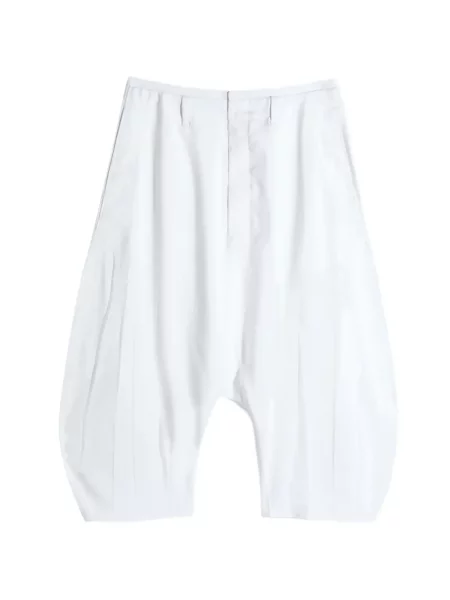 Bermude Lemaire plisat alb