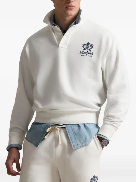 Ριγέ δερμάτινος κάλτσες Polo Ralph Lauren με κορδόνι μαύρο