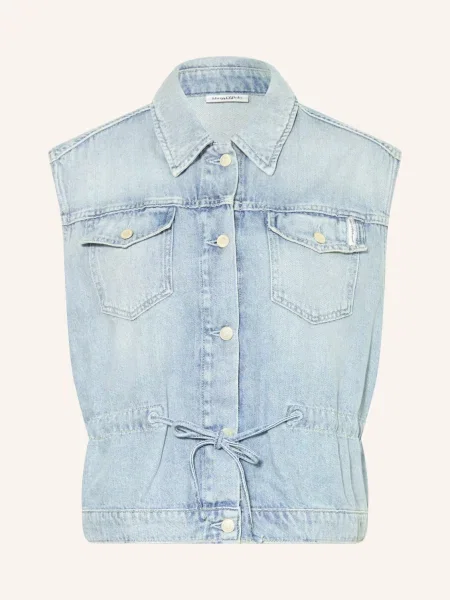 Marc O'polo Denim Kamizelka Dżinsowa blau niebieska