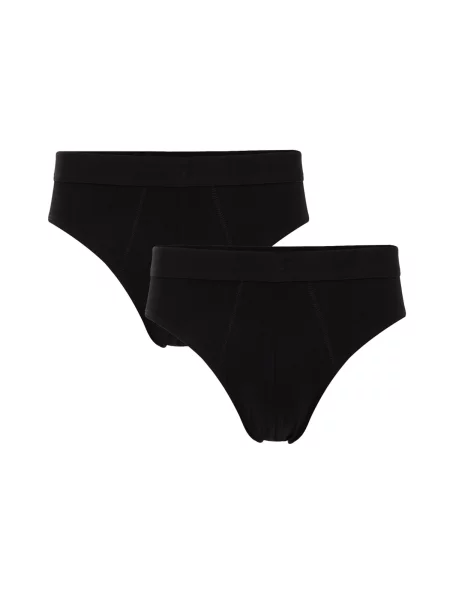 WE Fashion Slipy černá