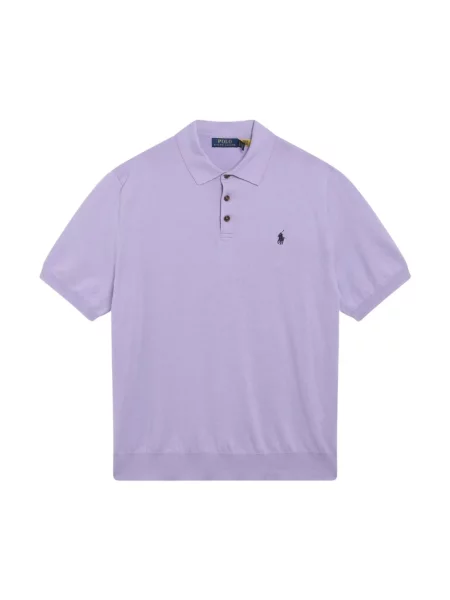 Koszulka polo Polo Ralph Lauren fioletowa