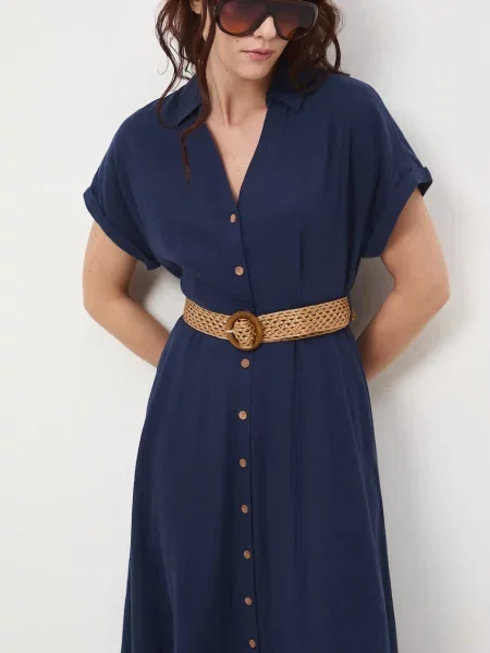 Medicine розкльошена сукня з льоном