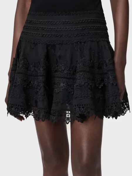 Юбка Allsaints черная
