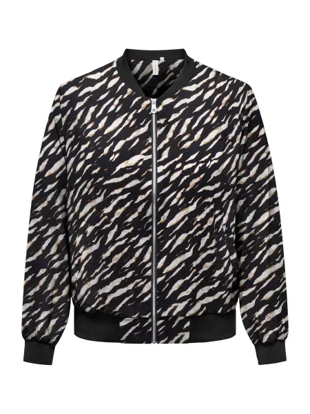 ONLY Carmakoma Geacă de primăvară-toamnă CARLux crem / maro coniac negru