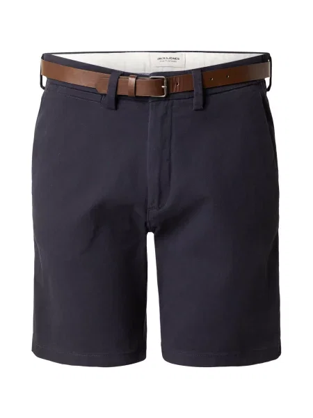 JACK & JONES Chino hlače JPSTADAM noćno plava