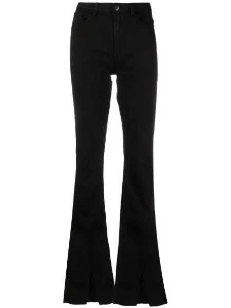 Jeansy dzwony 3x1 dzwony czarne