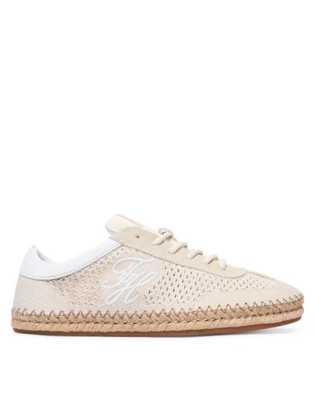 Espadryle Tommy Hilfiger beżowe